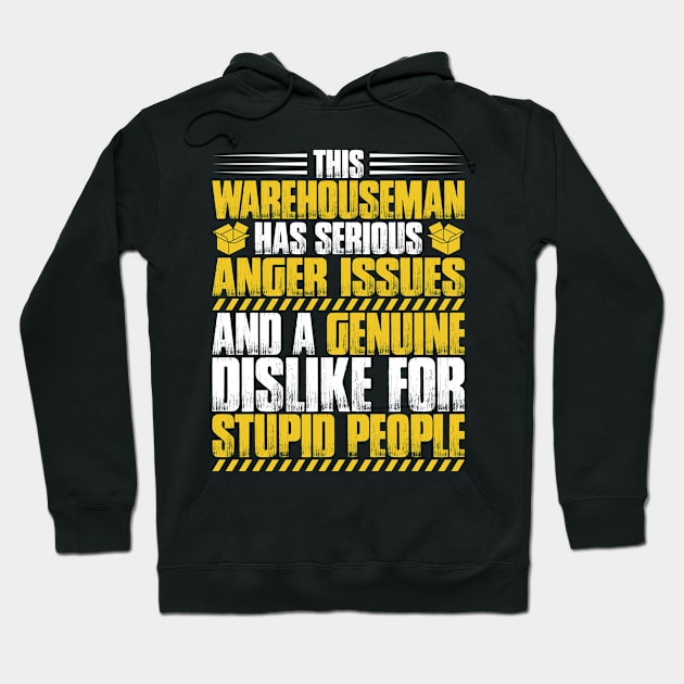 Warehouseman Warehouse Worker Warehouser Gift Hoodie by Krautshirts